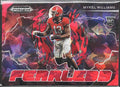 2025 Panini Prizm Draft Picks #F-MWS Mykel Williams Fearless Red Ice