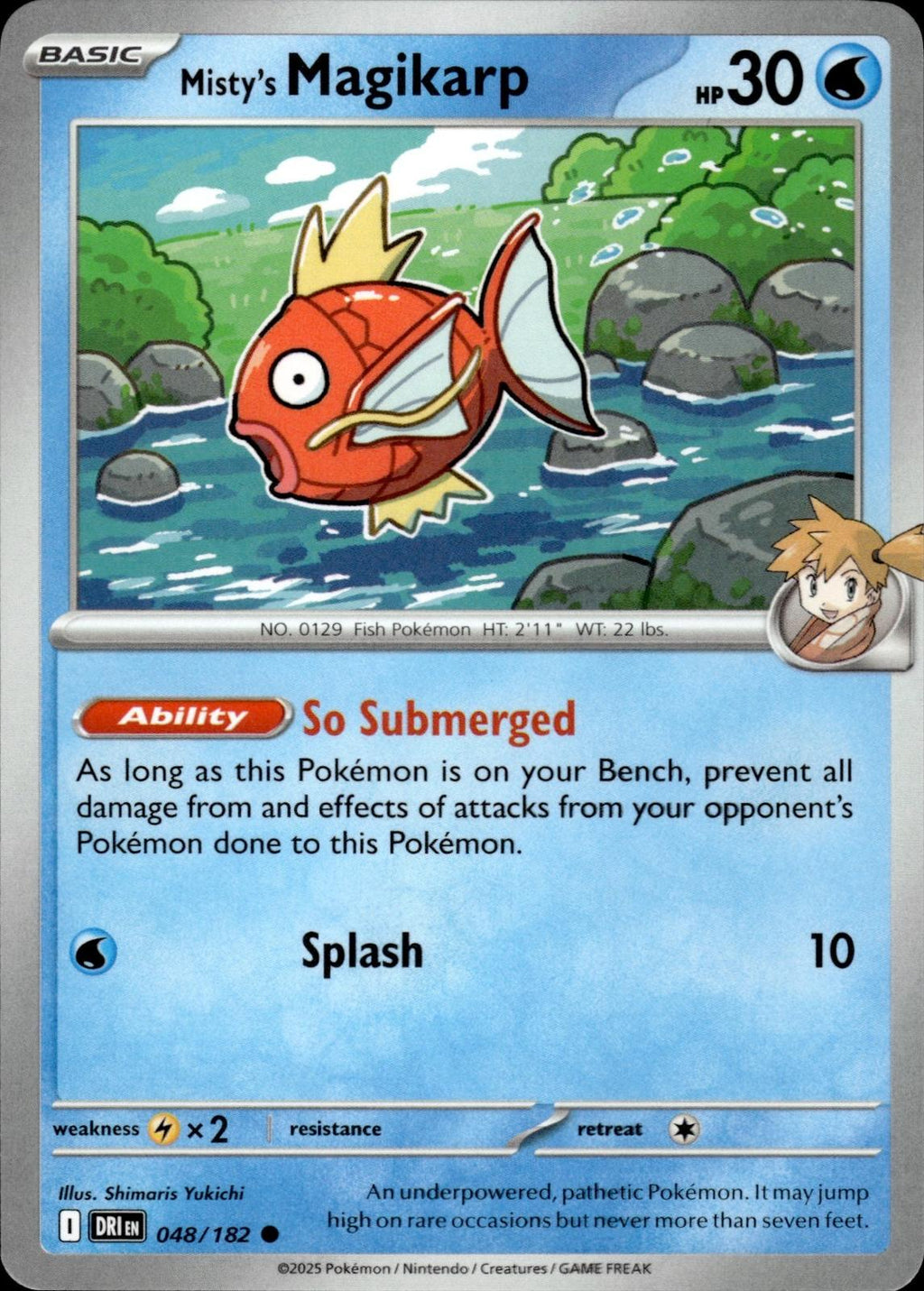 Misty's Magikarp SV10: Destined Rivals #048/182 Common