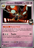 Team Rocket's Orbeetle SV10: Destined Rivals #089/182 Uncommon