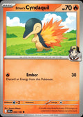 Ethan's Cyndaquil SV10: Destined Rivals #032/182 Common