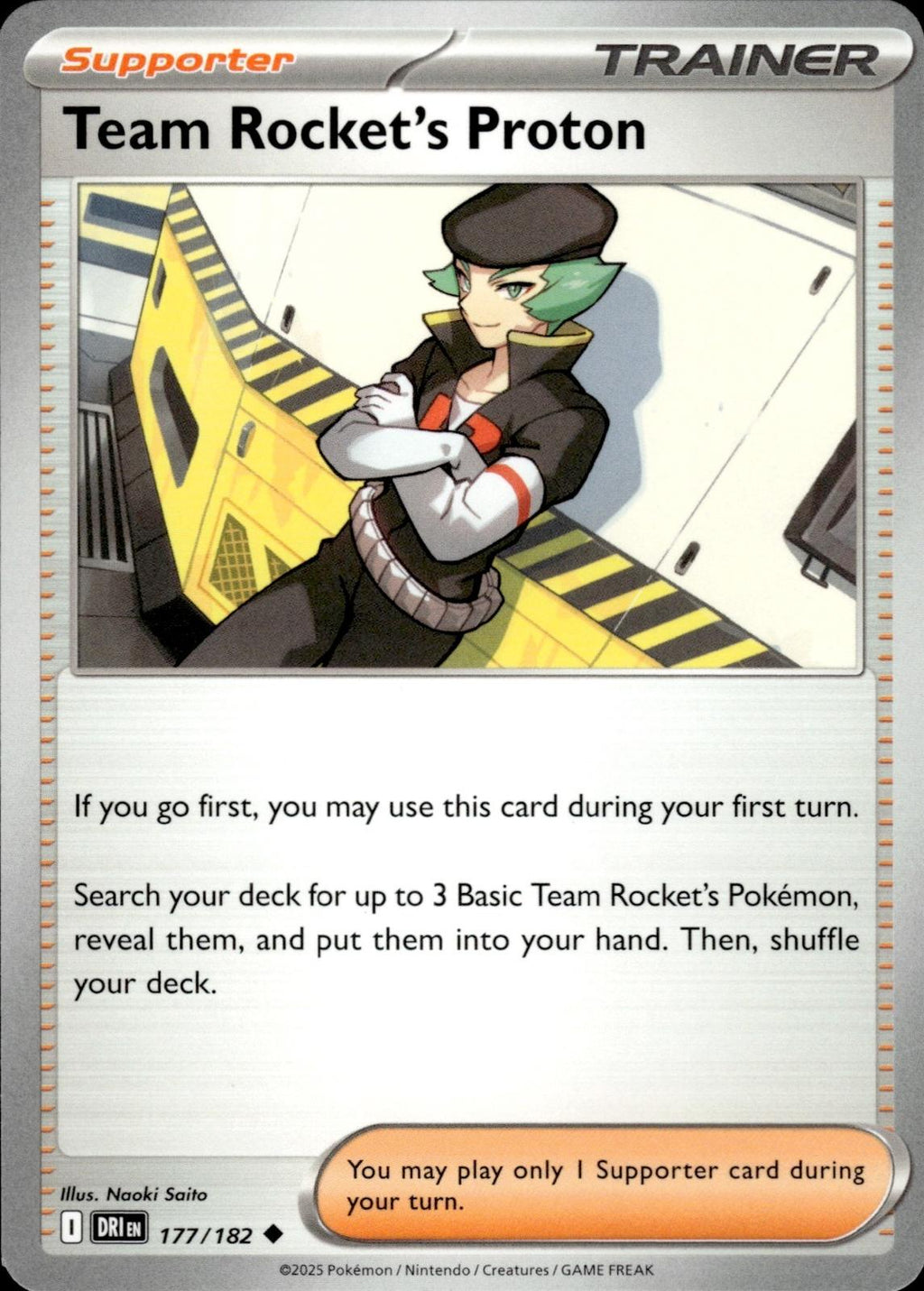 Team Rocket's Proton SV10: Destined Rivals #177/182 Uncommon
