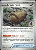 Antique Armor Fossil ME05: Pitch Black #072/084 Common