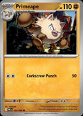 Primeape ME05: Pitch Black #043/084 Common, Reverse Holo