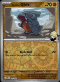 Cynthia's Gible SV10: Destined Rivals #102/182 Common, Reverse Holo