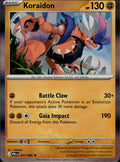 Koraidon ME05: Pitch Black #047/084 Rare, Holo