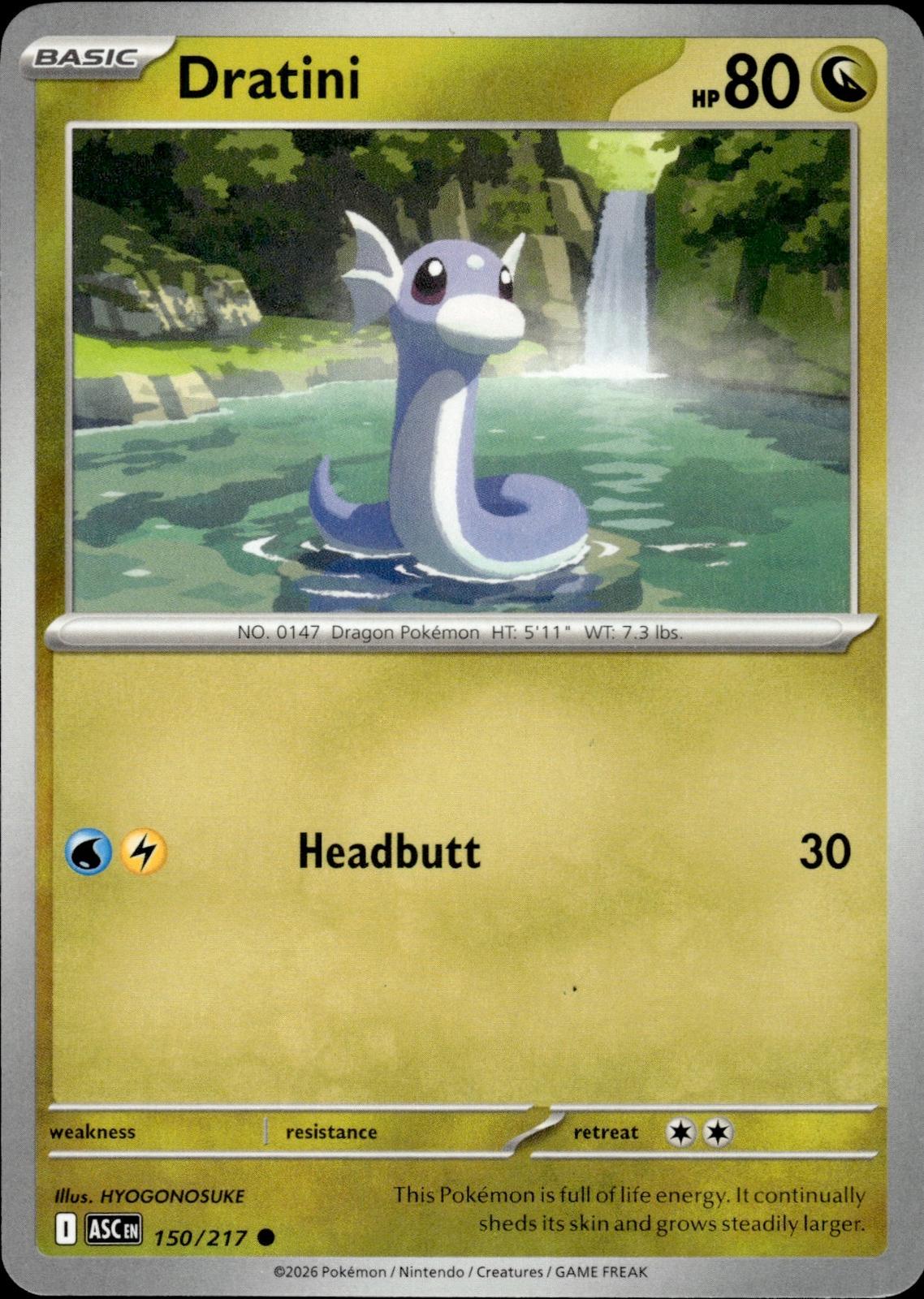 Dratini ME: Ascended Heroes #150/217 Common