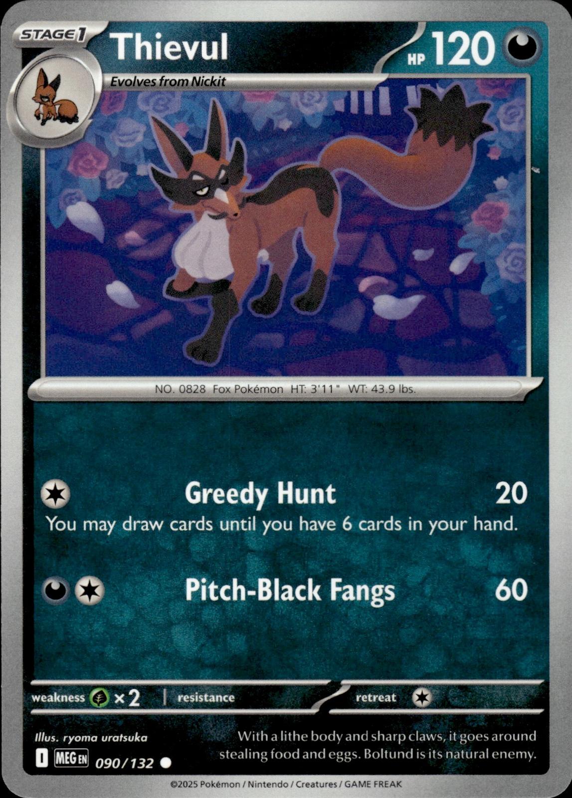 Thievul ME01: Mega Evolution #090/132 Common
