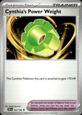 Cynthia's Power Weight SV10: Destined Rivals #162/182 Uncommon