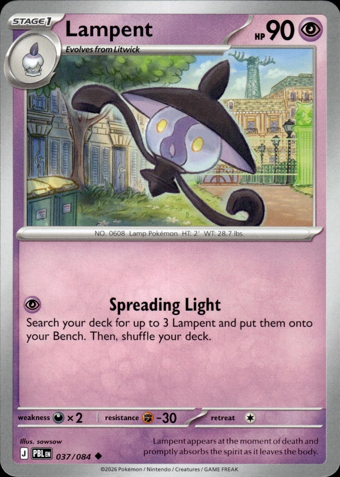 Lampent ME05: Pitch Black #037/084 Uncommon