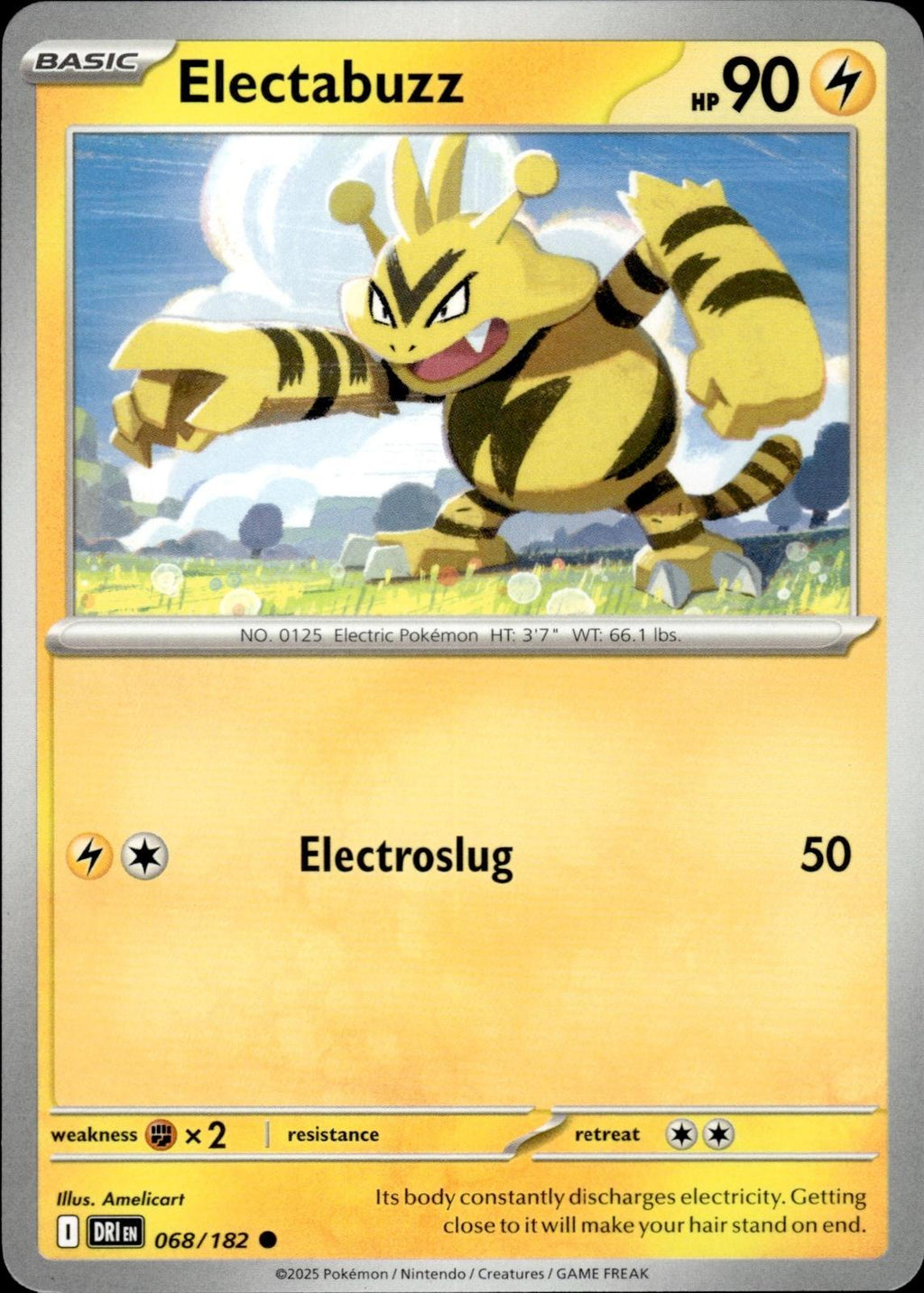 Electabuzz SV10: Destined Rivals #068/182 Common