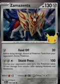 Zamazenta ME: 30th Celebration #107/128 Rare, Holo