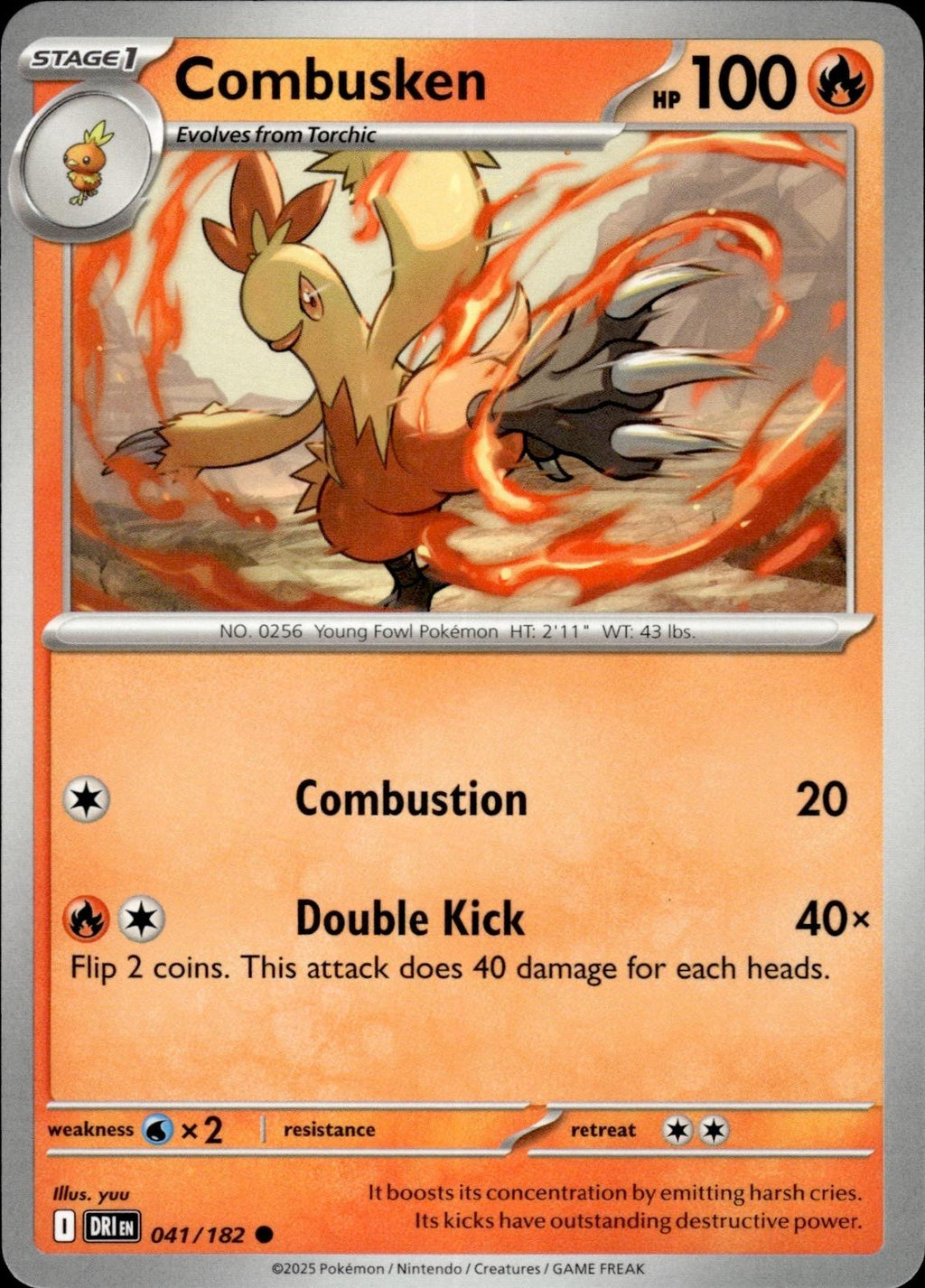 Combusken SV10: Destined Rivals #041/182 Common
