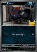 Zorua ME: 30th Celebration #095/128 Common, Holo