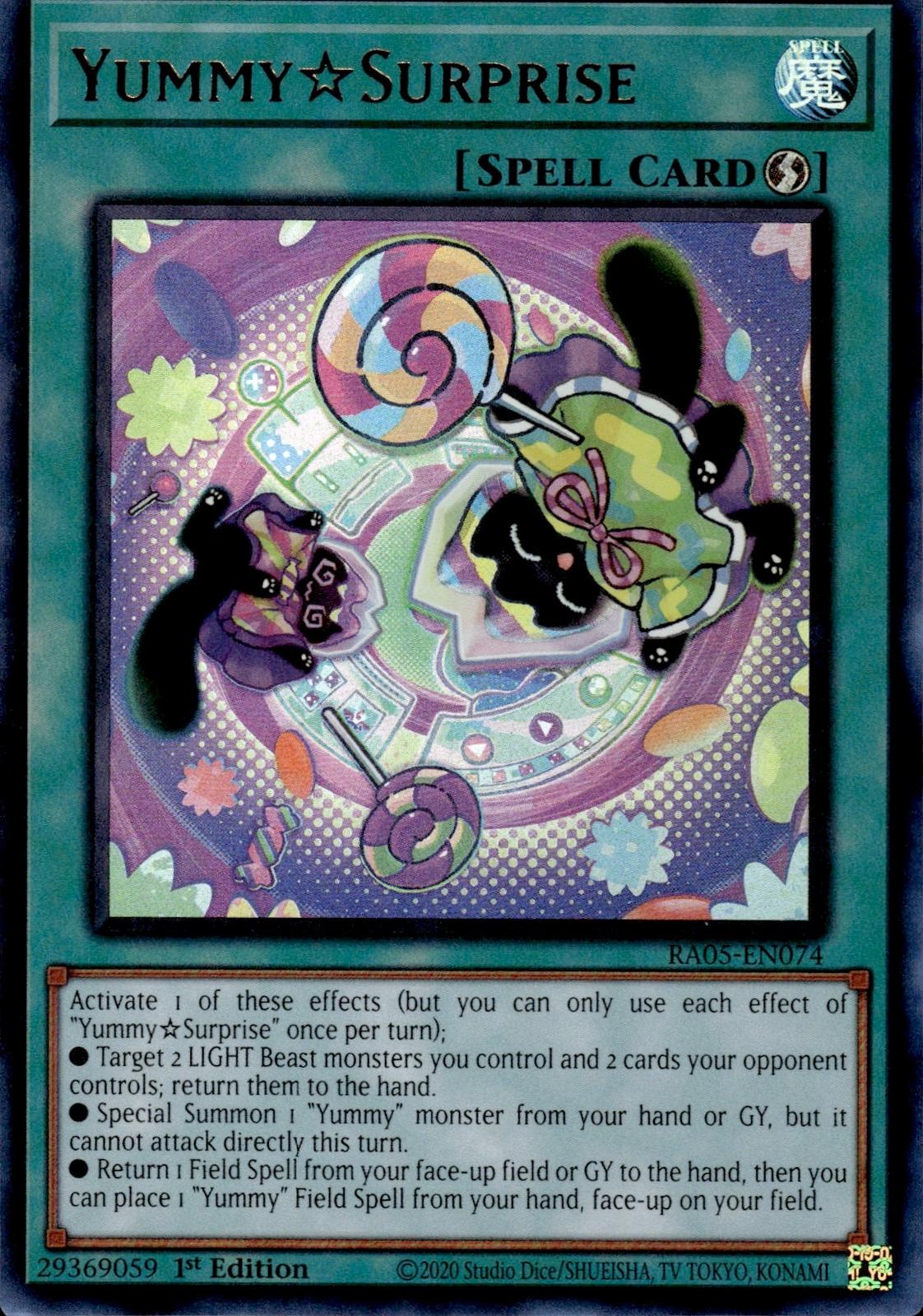 YummySurprise (Ultra Rare) Rarity Collection 5 #RA05-EN074 Ultra Rare