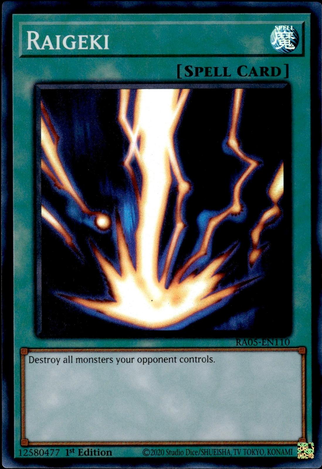 Raigeki Rarity Collection 5 #RA05-EN110 Super Rare