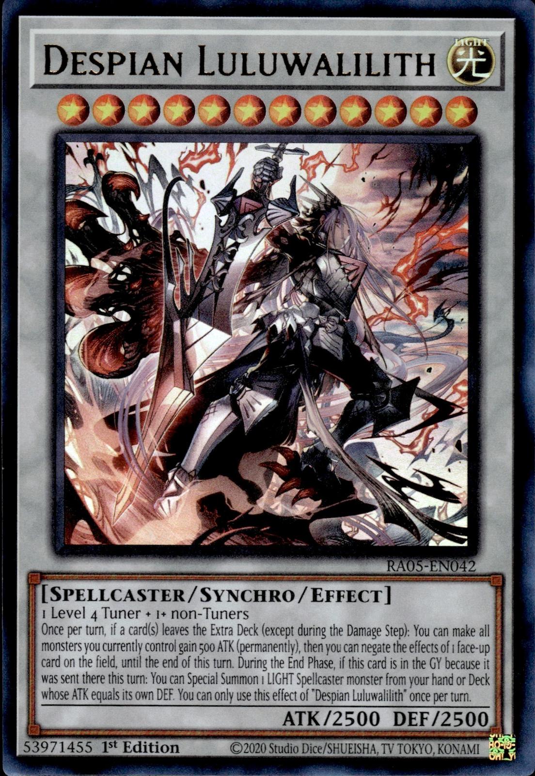 Despian Luluwalilith (Ultra Rare) Rarity Collection 5 #RA05-EN042 Ultra Rare