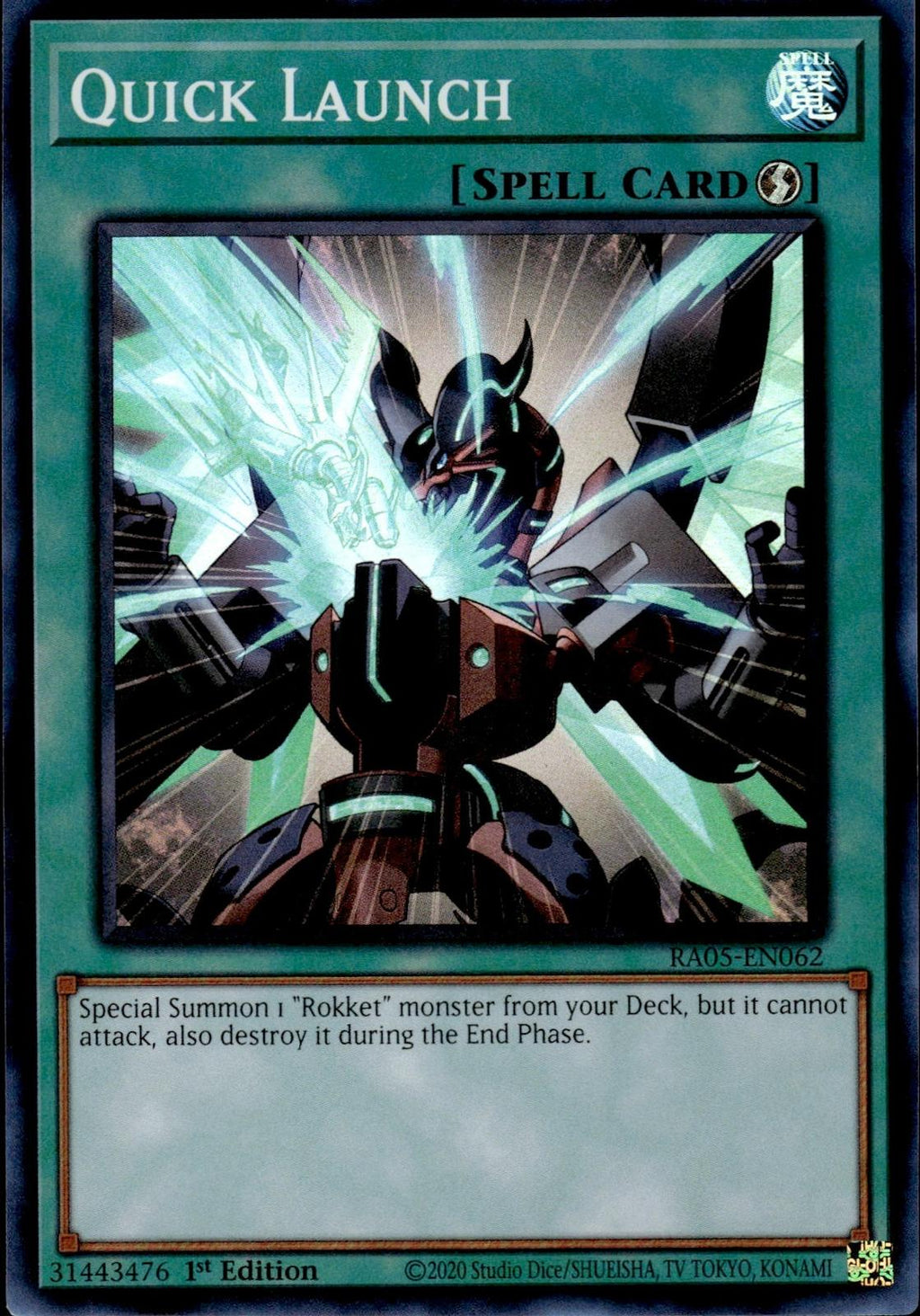 Quick Launch Rarity Collection 5 #RA05-EN062 Super Rare
