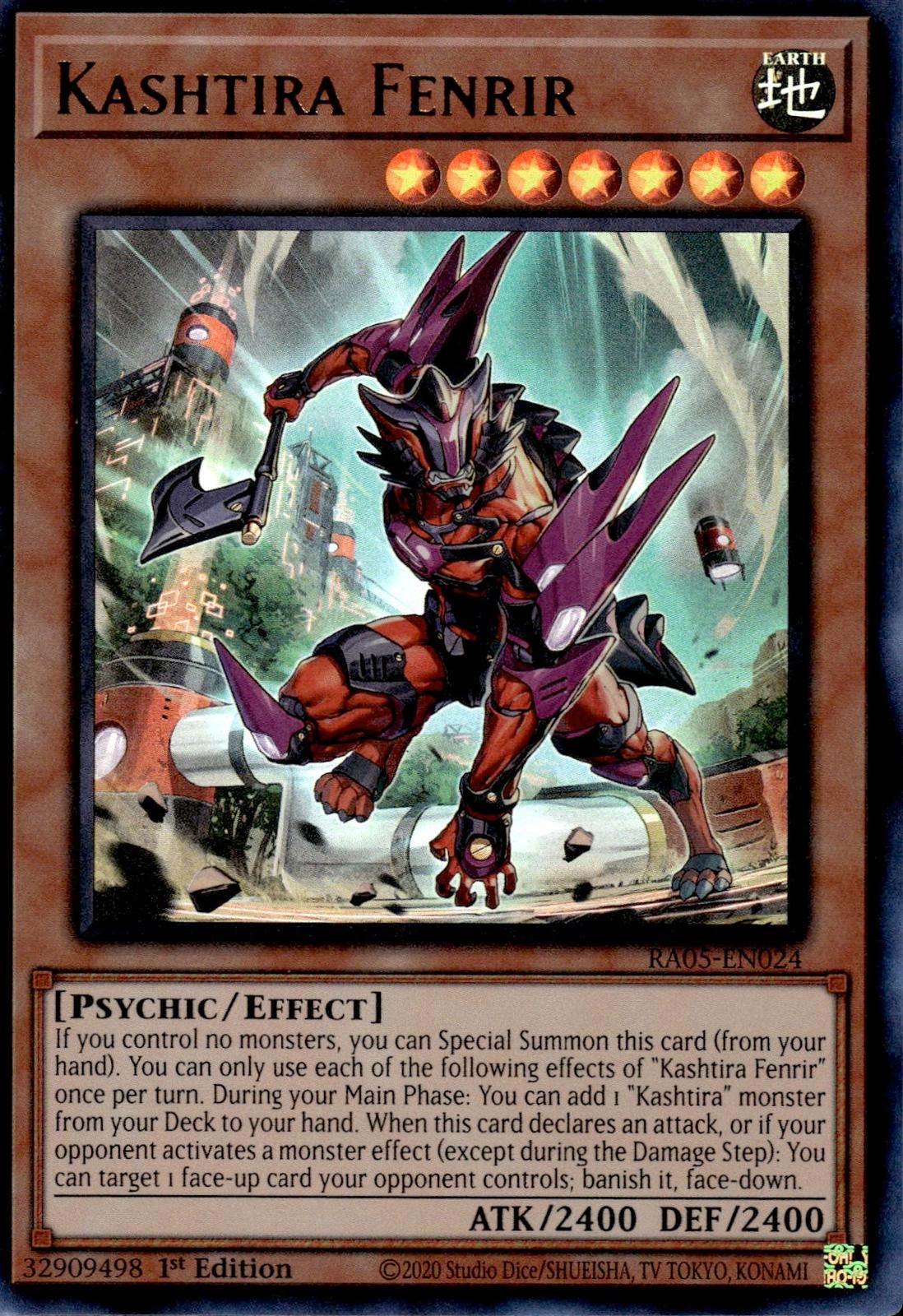 Kashtira Fenrir (Ultra Rare) Rarity Collection 5 #RA05-EN024 Ultra Rare