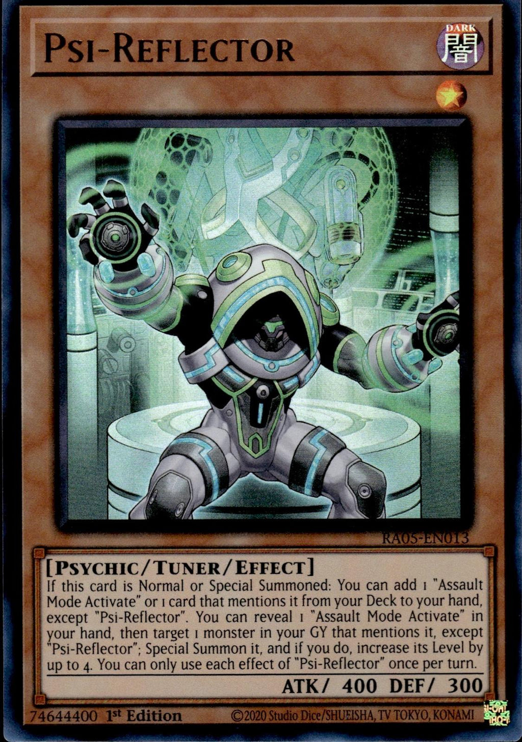 Psi-Reflector (Ultra Rare) Rarity Collection 5 #RA05-EN013 Ultra Rare
