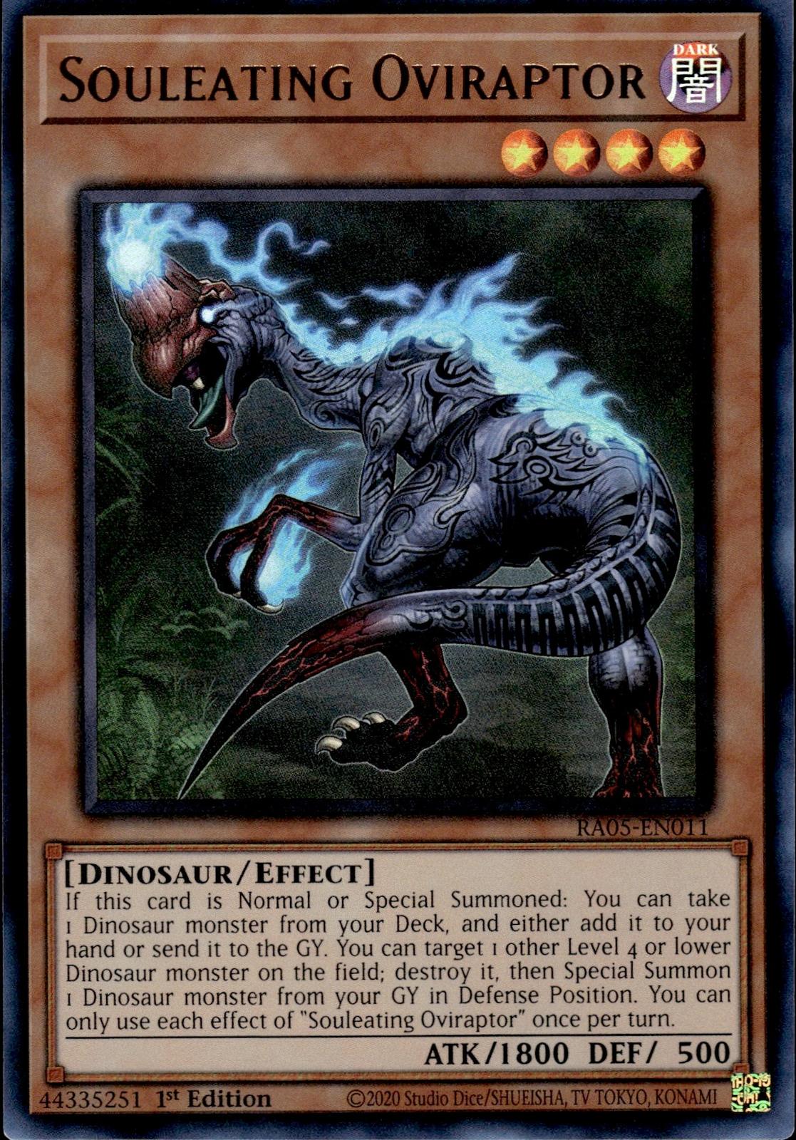 Souleating Oviraptor (Ultra Rare) Rarity Collection 5 #RA05-EN011 Ultra Rare