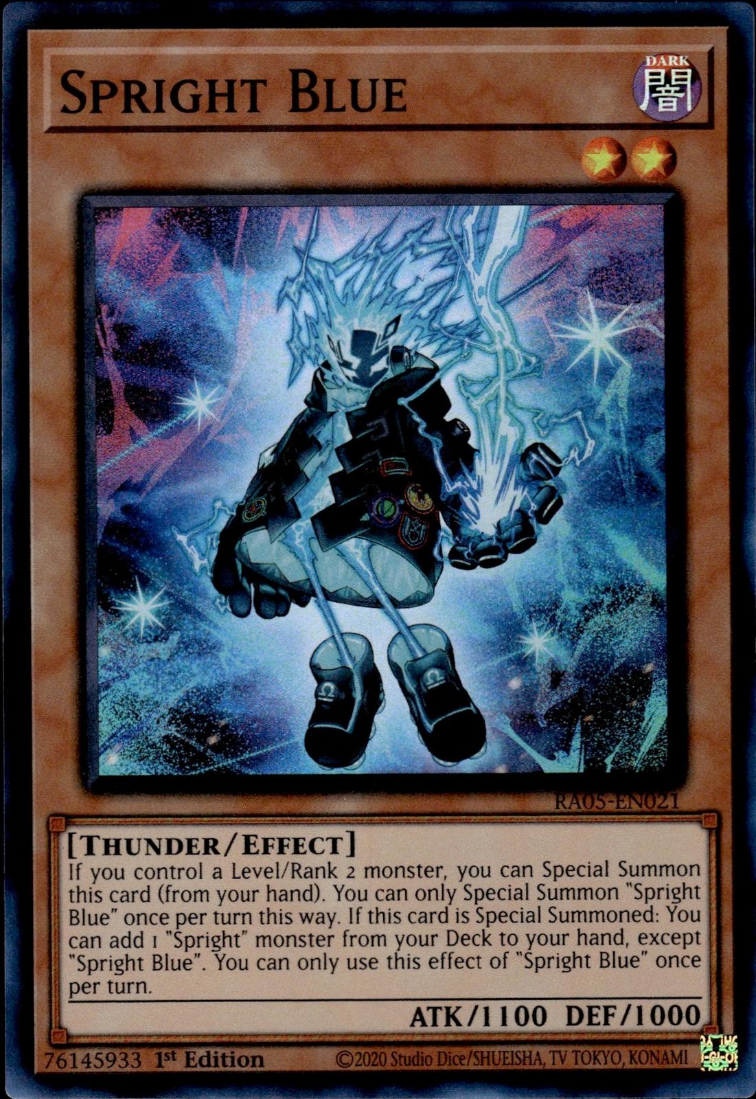 Spright Blue Rarity Collection 5 #RA05-EN021 Super Rare