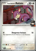 Team Rocket's Rattata SV10: Destined Rivals #147/182 Common