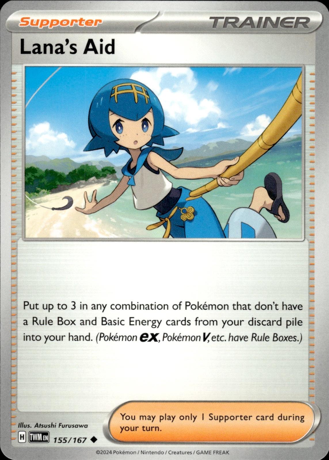 Lana's Aid SV06: Twilight Masquerade #155/167 Uncommon
