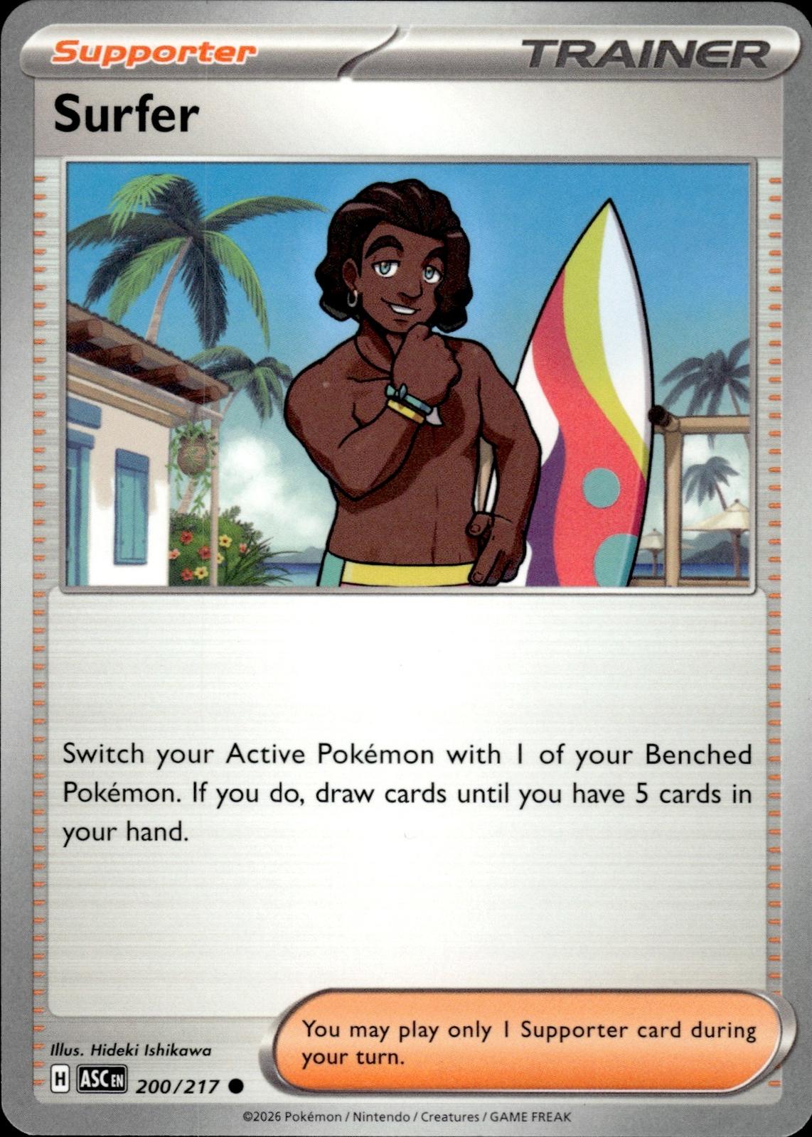 Surfer ME: Ascended Heroes #200/217 Common