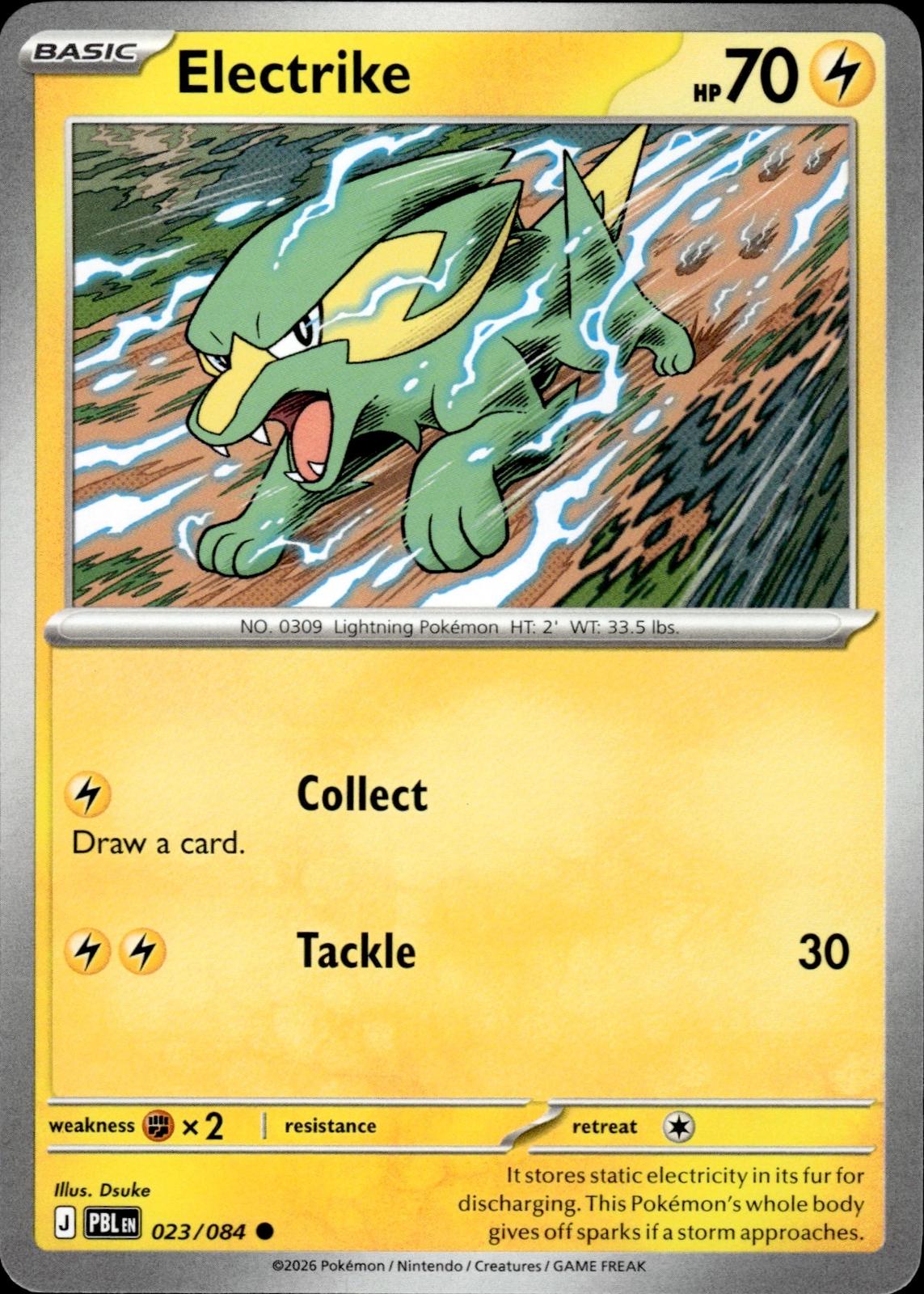 Electrike ME05: Pitch Black #023/084 Common, Reverse Holo