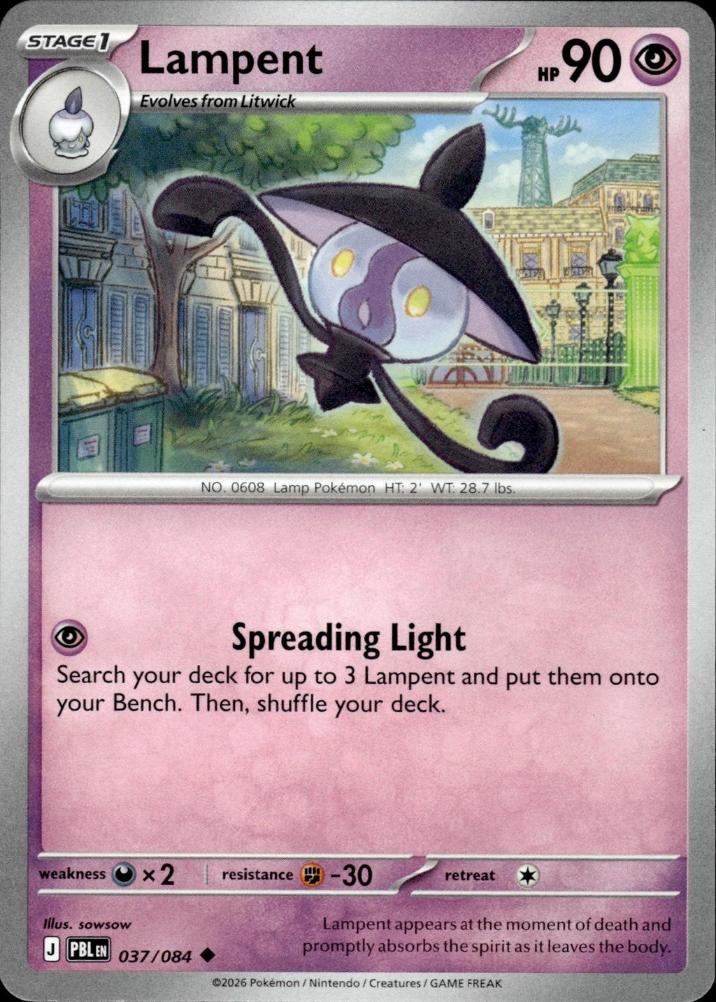Lampent ME05: Pitch Black #037/084 Uncommon