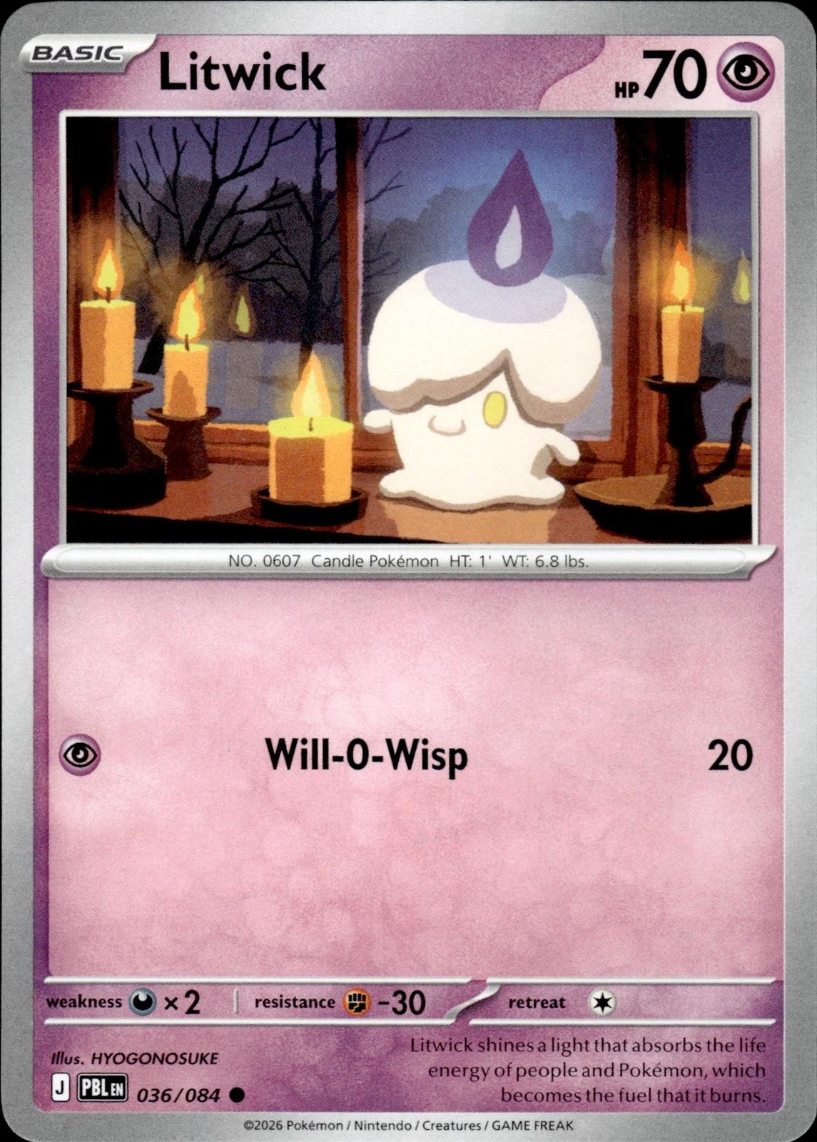 Litwick ME05: Pitch Black #036/084 Common