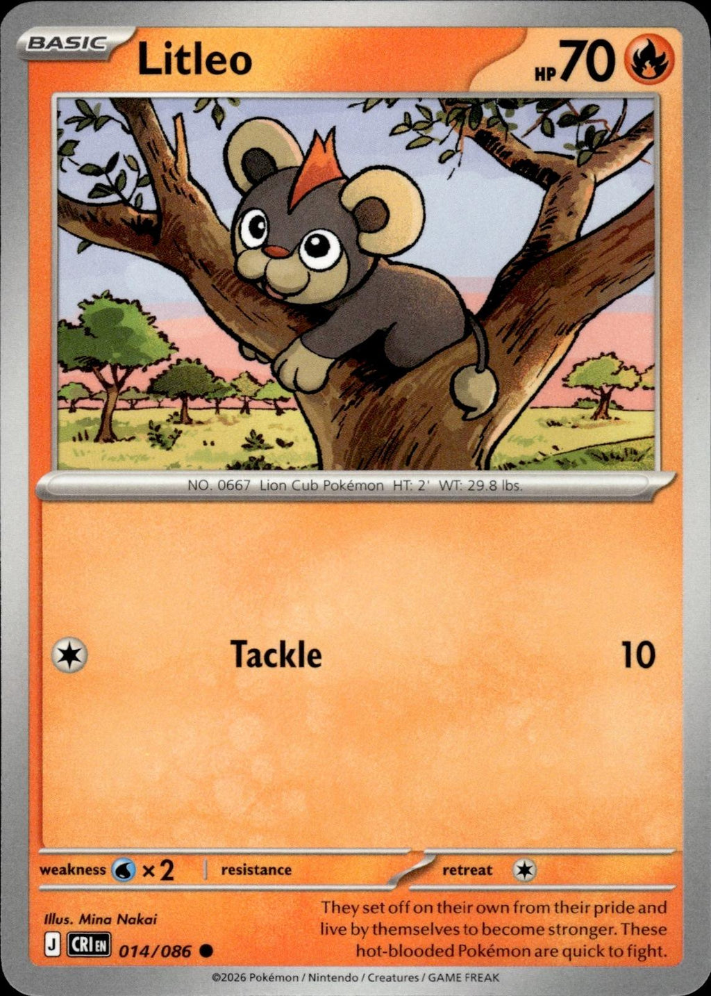 Litleo ME04: Chaos Rising #014/086 Common
