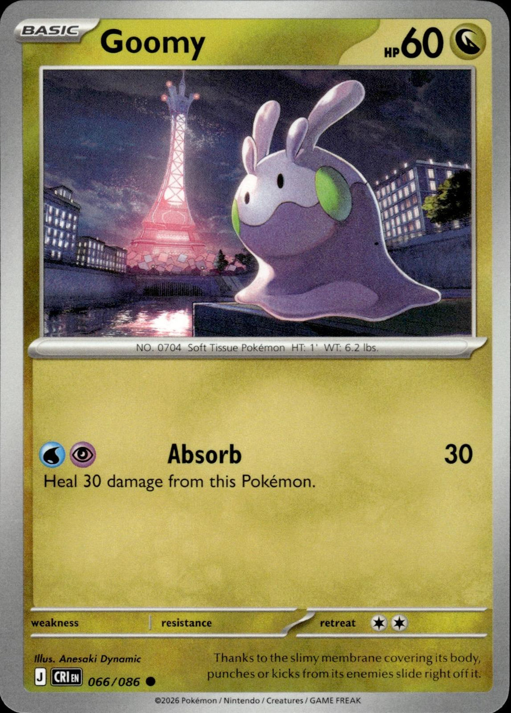 Goomy ME04: Chaos Rising #066/086 Common