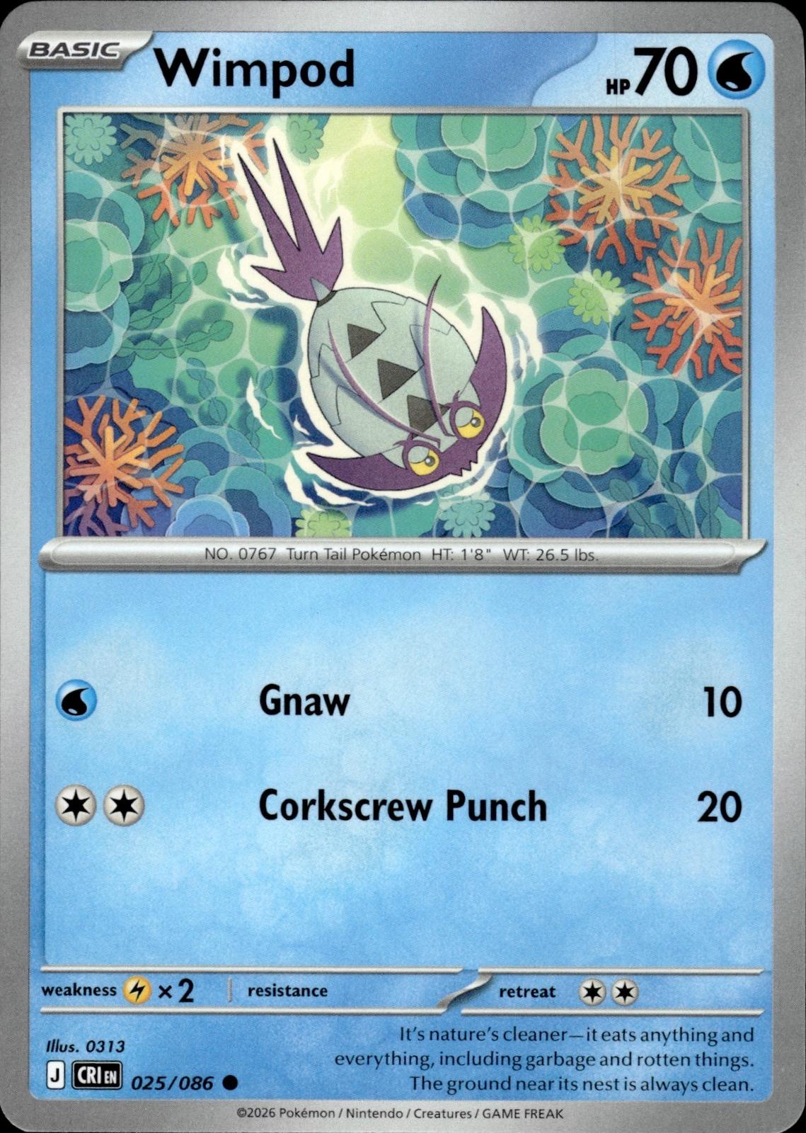 Wimpod ME04: Chaos Rising #025/086 Common