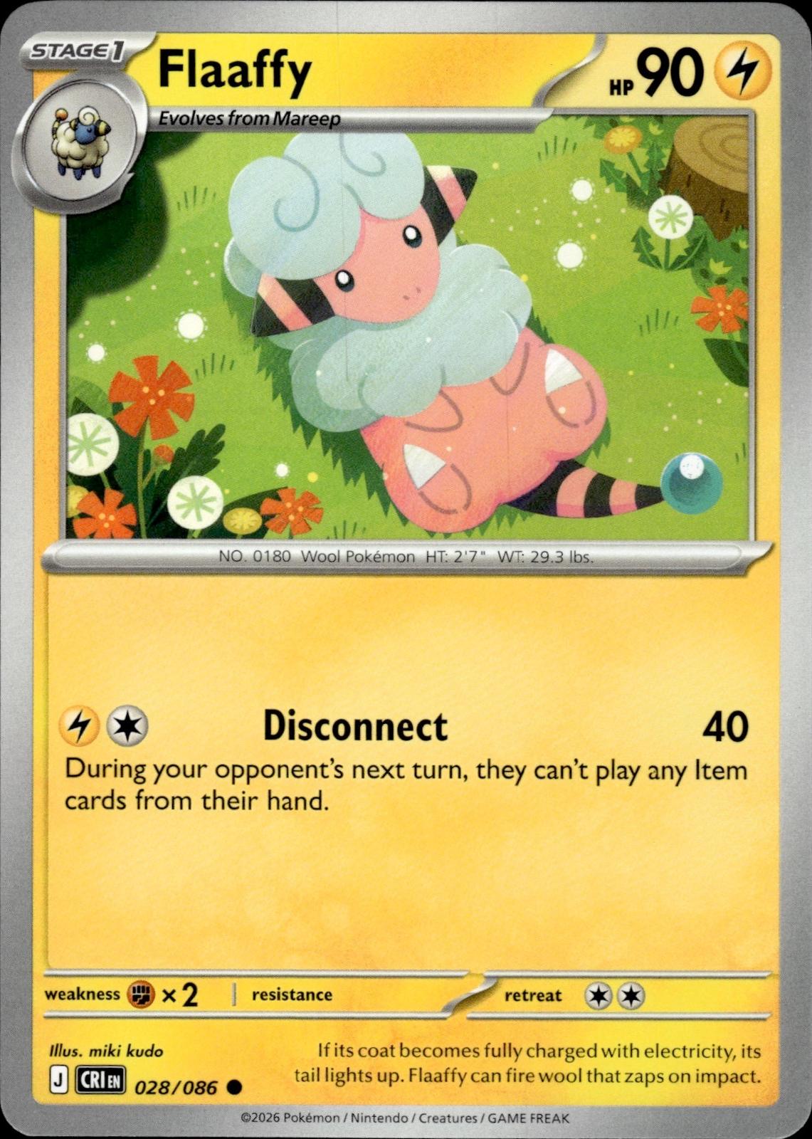 Flaaffy ME04: Chaos Rising #028/086 Common