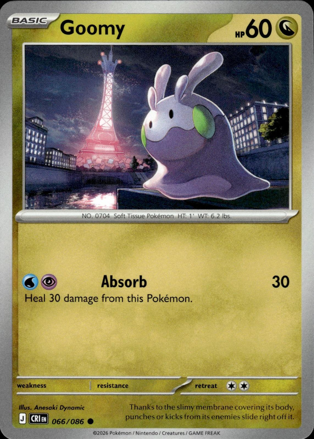 Goomy ME04: Chaos Rising #066/086 Common