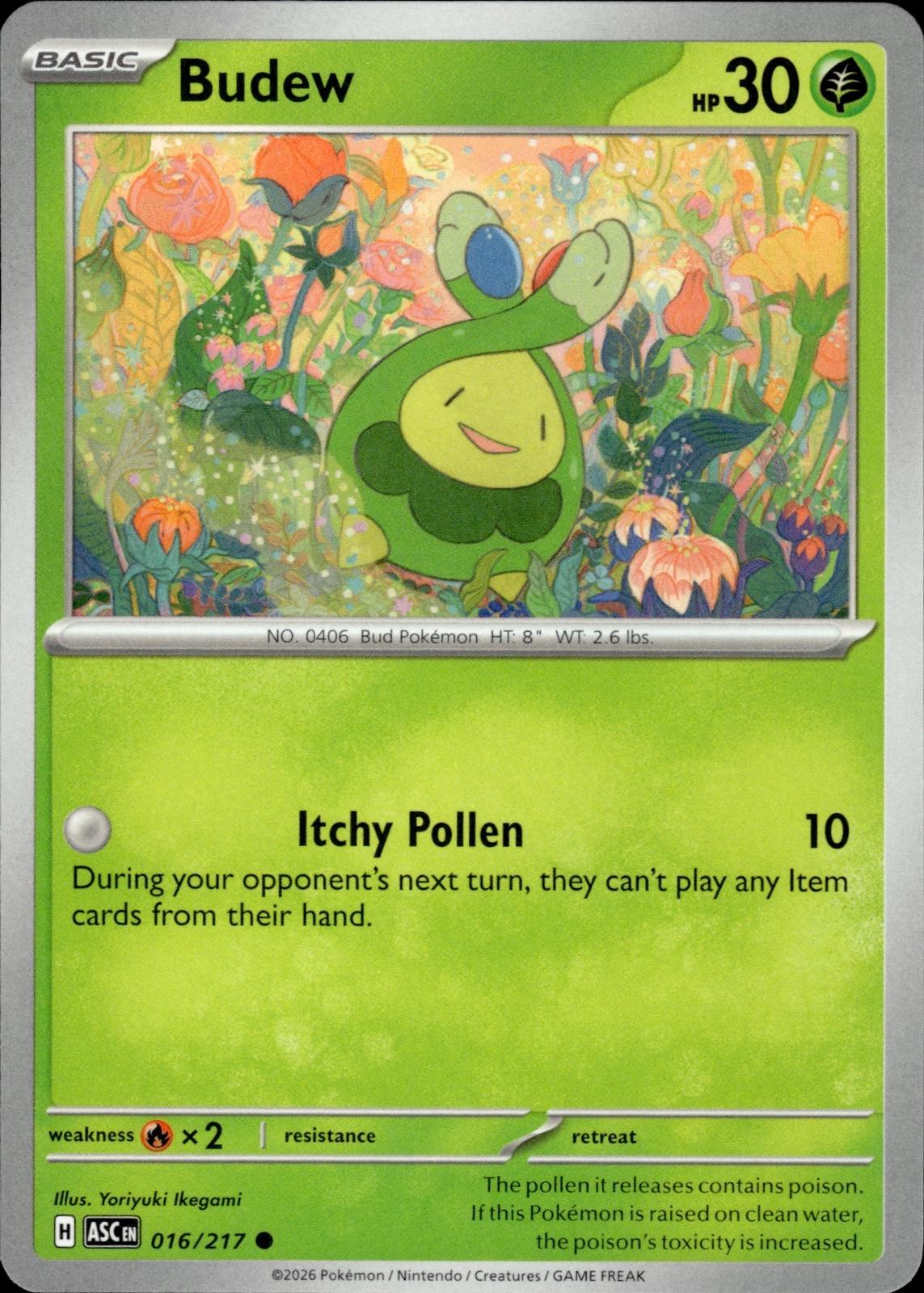 Budew ME: Ascended Heroes #016/217 Common