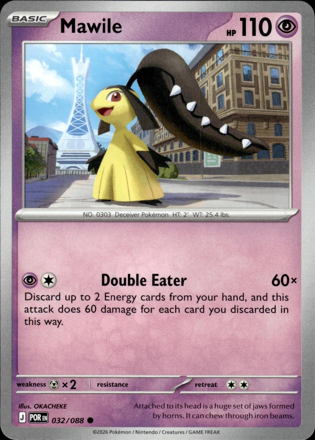Mawile ME03: Perfect Order #032/088 Common