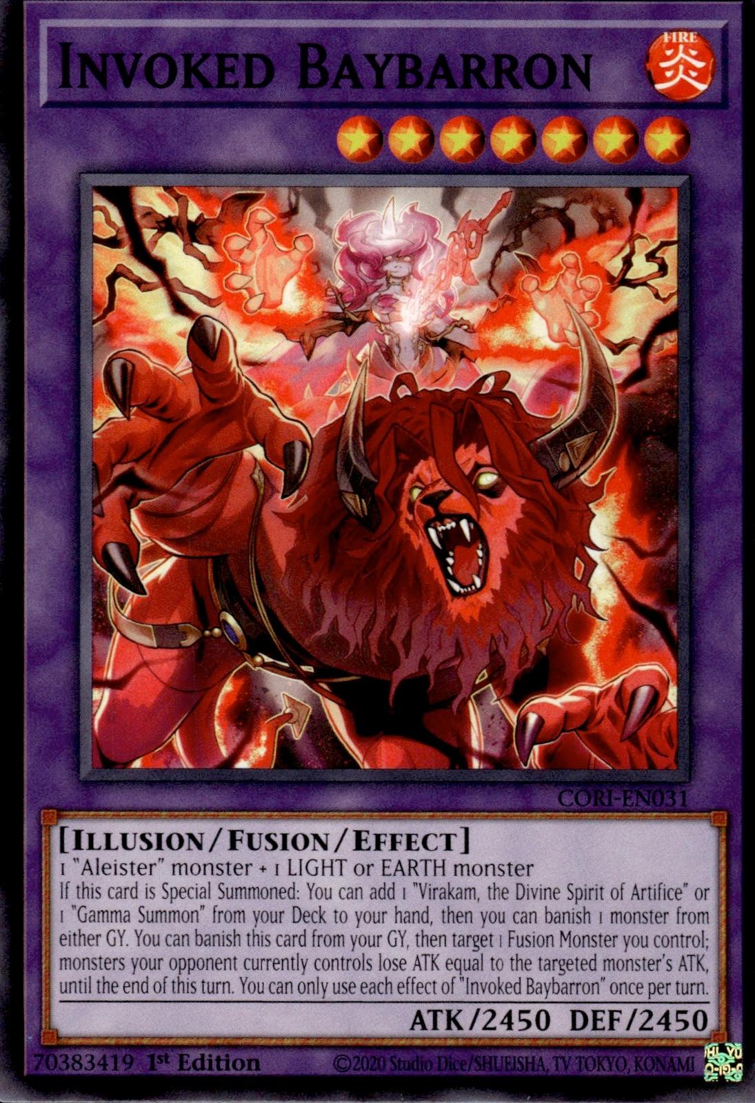 Invoked Baybarron Chaos Origins #CORI-EN031