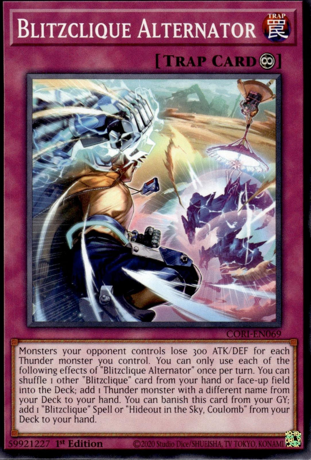 Blitzclique Alternator Chaos Origins #CORI-EN069