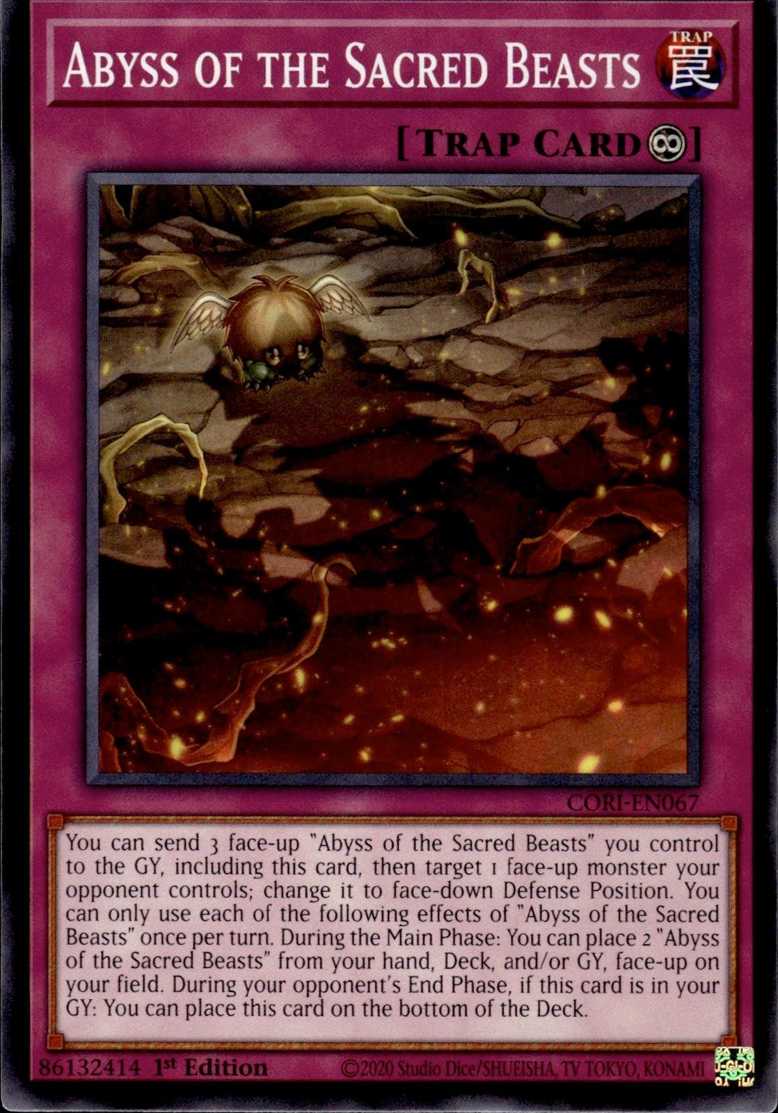 Abyss of the Sacred Beasts Chaos Origins #CORI-EN067