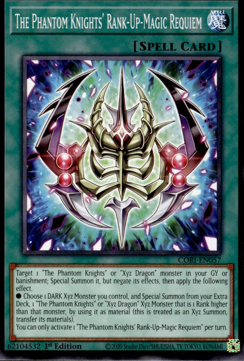 The Phantom Knights' Rank-Up-Magic Requiem Chaos Origins #CORI-EN057