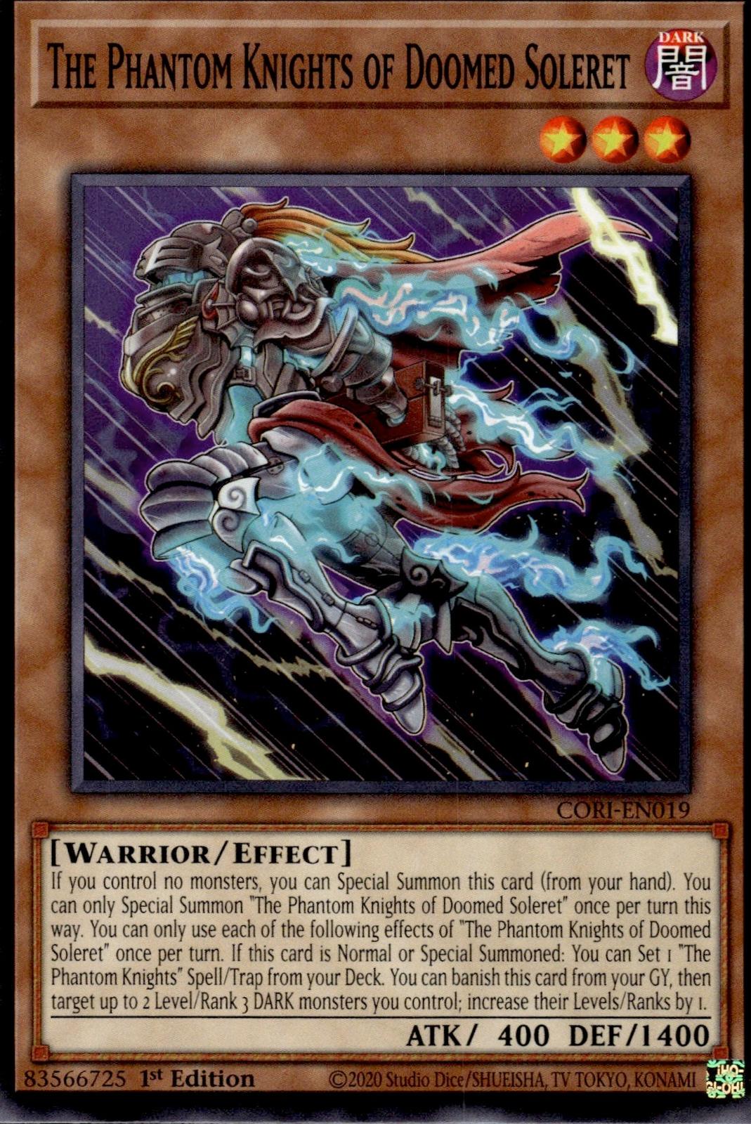 The Phantom Knights of Doomed Soleret Chaos Origins #CORI-EN019