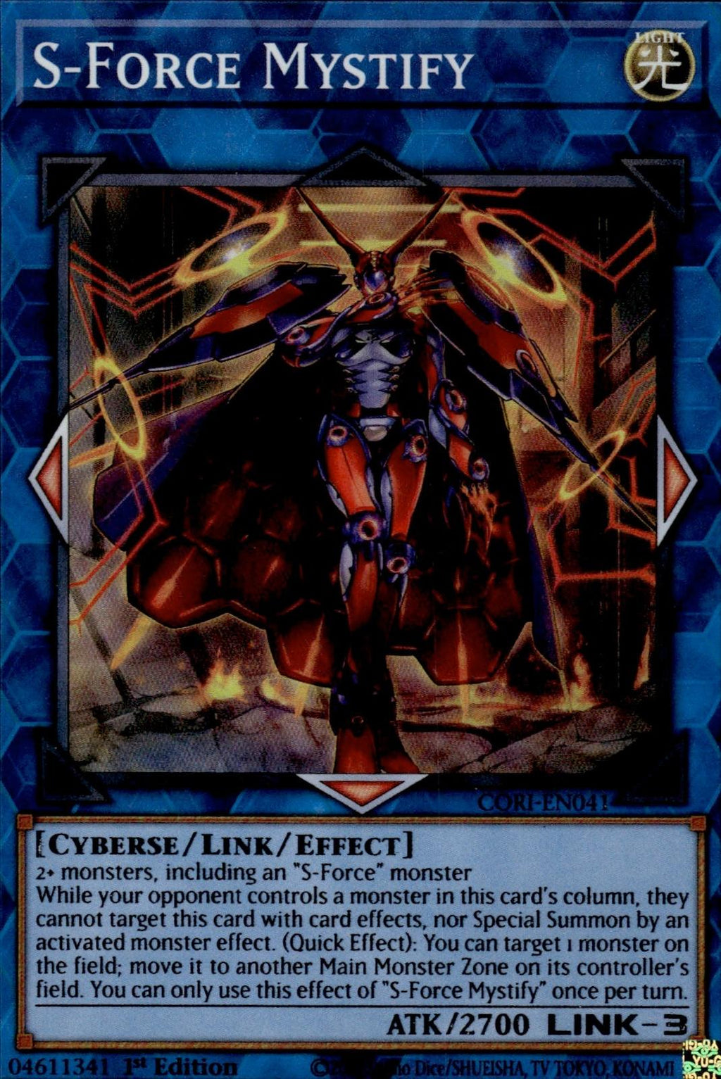 S-Force Mystify Chaos Origins #CORI-EN041 Super Rare