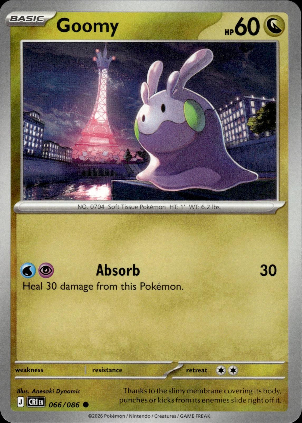 Goomy ME04: Chaos Rising #066/086 Common