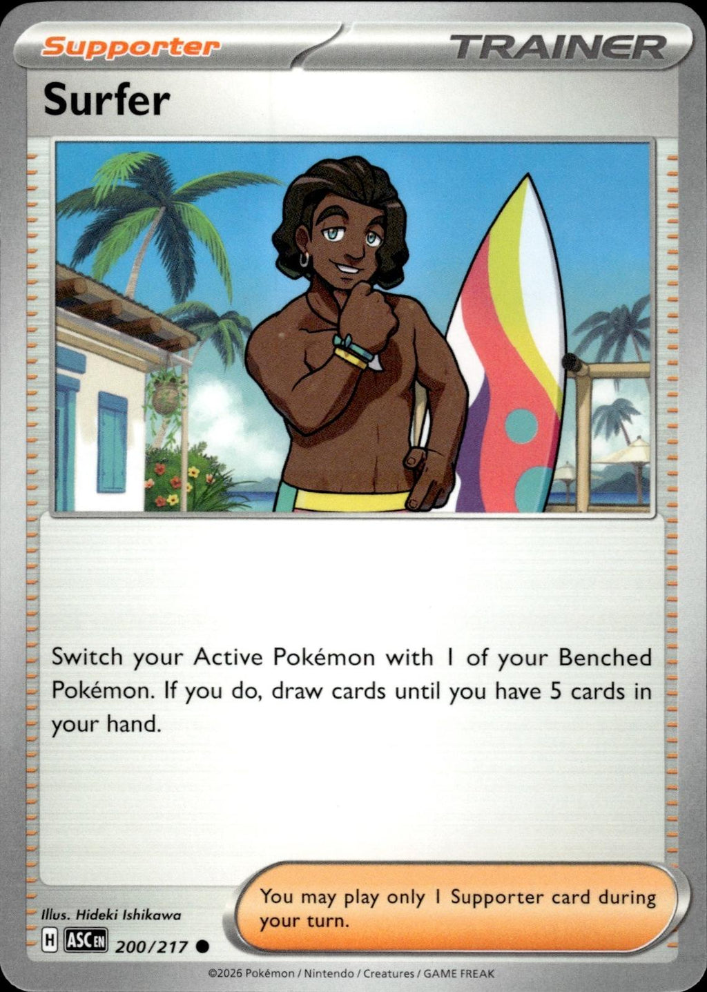 Surfer ME: Ascended Heroes #200/217 Common