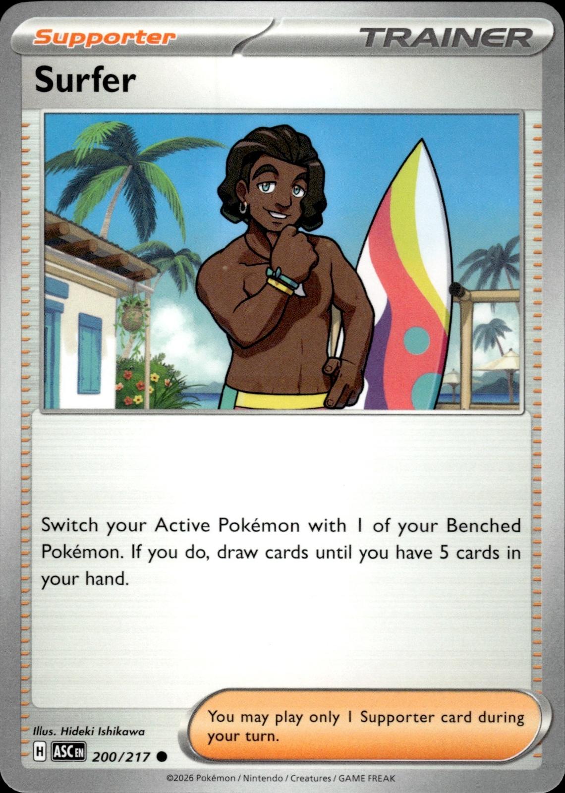 Surfer ME: Ascended Heroes #200/217 Common