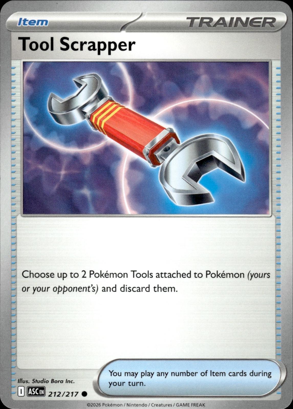 Tool Scrapper ME: Ascended Heroes #212/217 Common