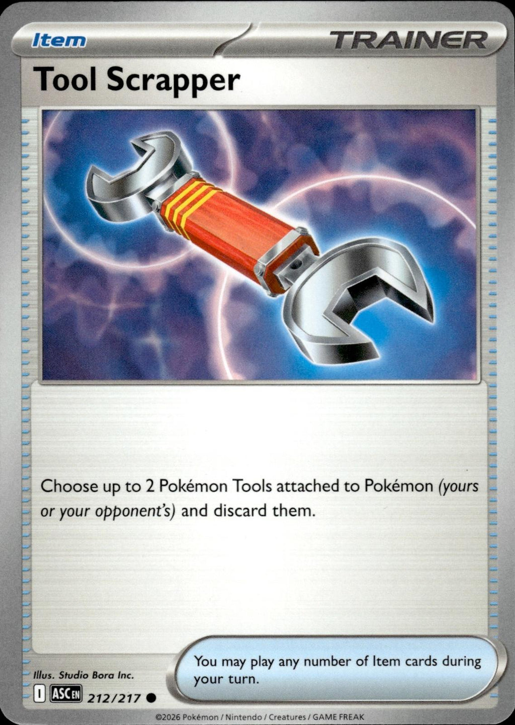 Tool Scrapper ME: Ascended Heroes #212/217 Common