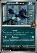 Team Rocket's Murkrow ME: Ascended Heroes #126/217 Common